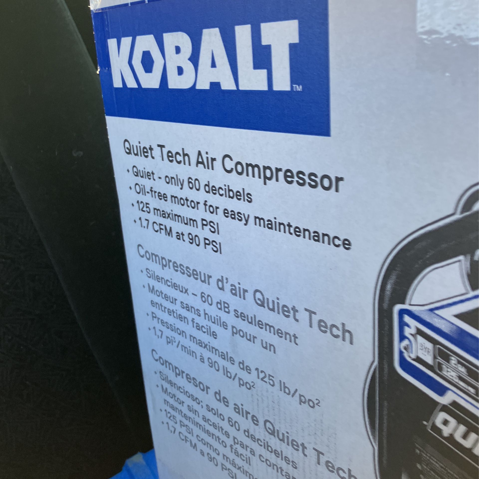 Compressor 2 Gal Kobalt