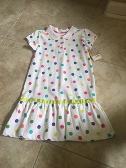 NWT Carter’s Polka Dots Dress