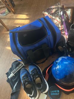 Bowling Ball complete package including shoes