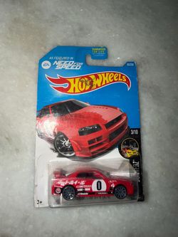 Hot Wheels Nissan Skyline GT-R R34 Need for Speed