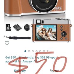 🔥 Final Sale 🔥 4K Digital Cameras for Photography