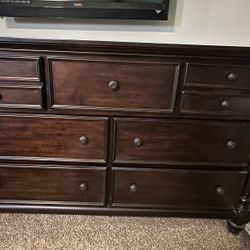 Dark Wood Furniture Dresser