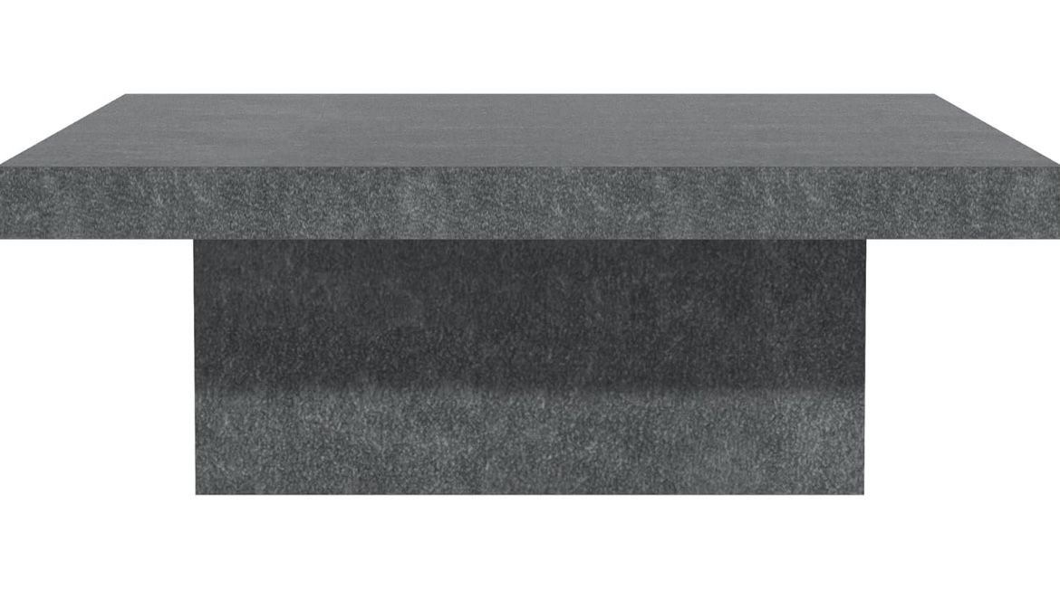 GALANO Square Coffee Table with Faux Granite Finish - New In Box 