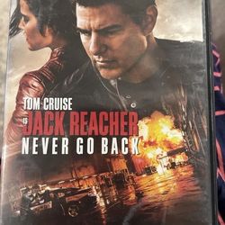 Jack Reacher: Never Go Back (DVD, 2016)