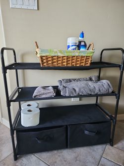 Bathroom or Laundry Room Rack