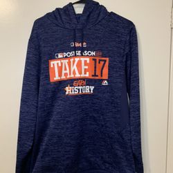 Houston Astro’s Majestic MLB Hoodie Sz Small