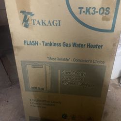 GAS TANKLESS Water Heater