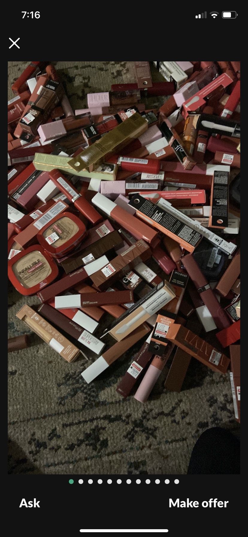 L’Oréal,maybalin,elf,pixie And Revlon Makeup 
