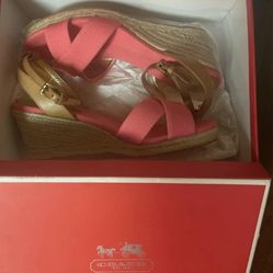 Brand New Coach Heels - Size 9 - Still In The Box.