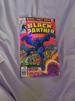 Vintage Black Panther #7 Marvel Comic (1978) - Jack Kirby Art