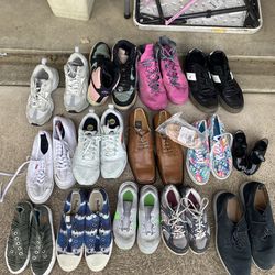 Shoe lot $100 men’s women’s children’s