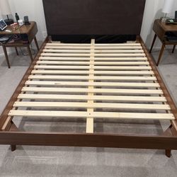 Queen Size Mid Century Bed Frame