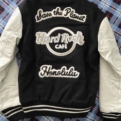 80’a Vintage Hard rock  Jacket From Waikiki Hawaii Very Clean 