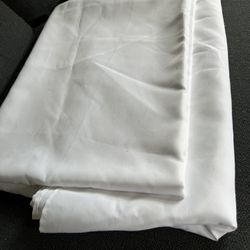 Polyester Tablecloth White