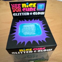 Needoh Nice Cube Glitter & Glow