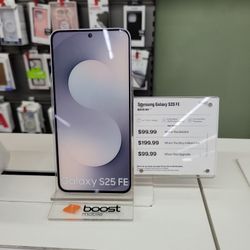 Samsung Galaxy S25 FE $215 when you switch to Boost Mobile 