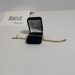 10 KT Link Bracelet 