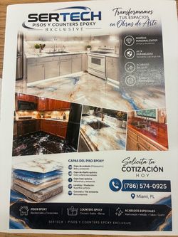Epoxy Floors and Kitchen Countertops