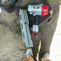Central Pneumatic Nail Gun