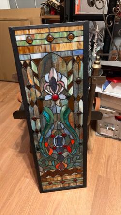 Stain glass hanging