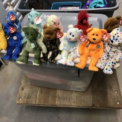 Collection Of TY Beanie Babies