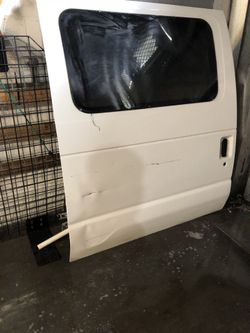 Ford econoline sliding door