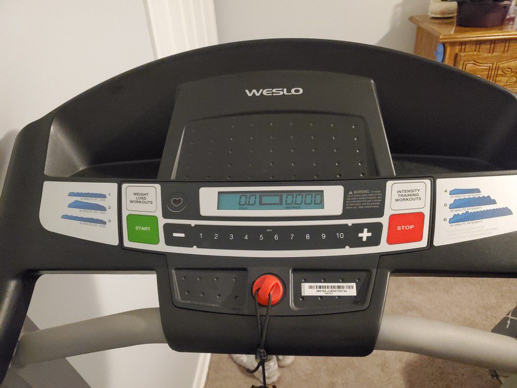 Weslo Candence G 5.9 treadmill