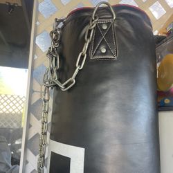 6 Ft. Thai Boxing punching Bag MMA Striking Kickboxing Filled+hanging Hardware & Chains Free Gloves