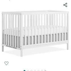 New Convertable Baby Crib