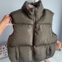 Green Puffer Jacket