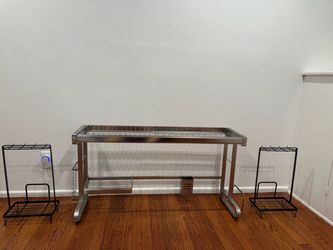 Stainless Steel Kitchen Organizer Rack + 2 Bonus Racks – $15