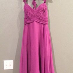 Allure bridal purple dress