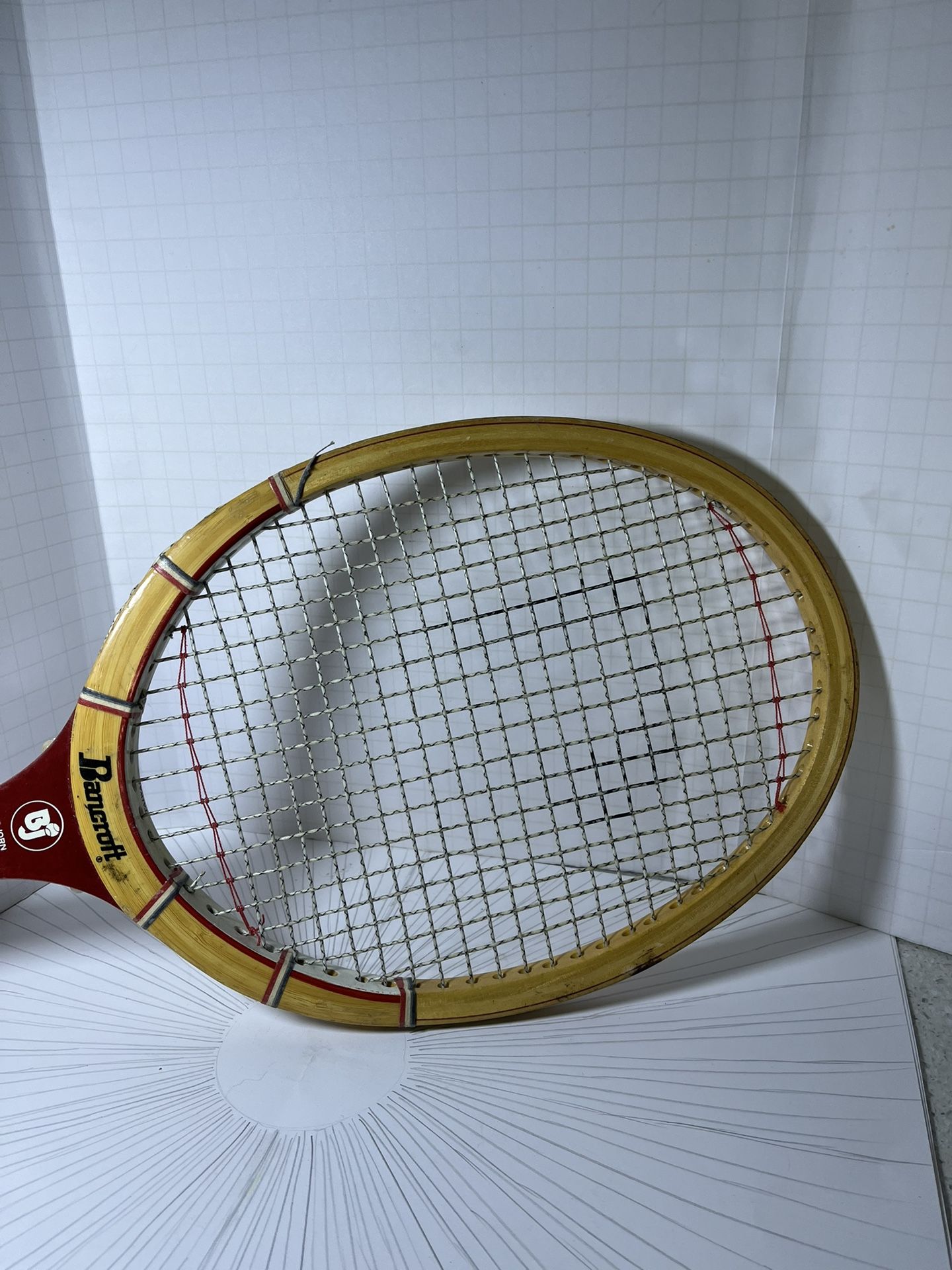 vintage Bancroft Bjorn Borg tennis racquet