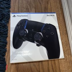 Full Black Ps5 Edge Controller Brand New Sealed 