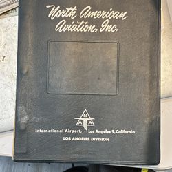 Rare 1944 P-51 Mustang / NAA Merlin V-1650 Engine Manual - LAX Factory Origin
