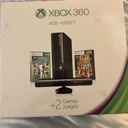 XBOX 360 Plus Kinect