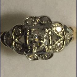 Diamond Ring 14k Gold