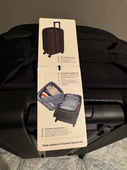 Thule subterra 2 checked spinner 65 L totally new in modesto