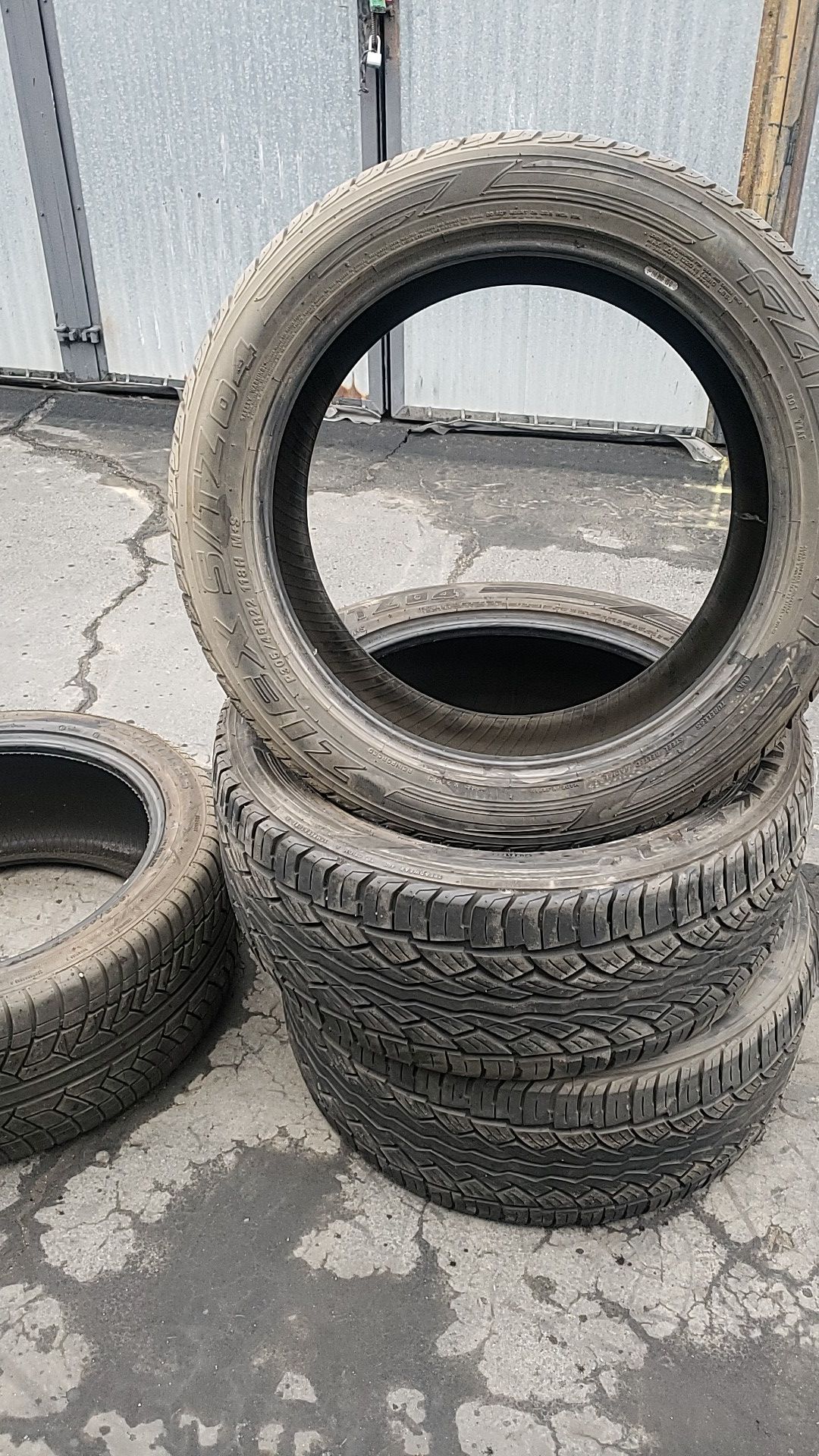 Falken tz04 22 inch tires