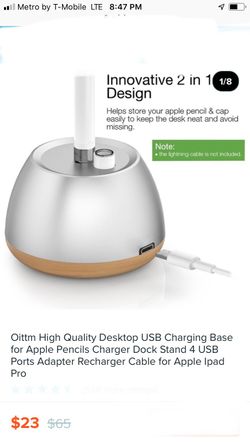 APPLE PENCIL’ CHARGER DOCK