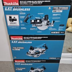 18V X2 LXTO LITHIUM-ION (36V)_ BRUSHLESS CORDLESS
REAR HANDLE 7-1/4" CIRCULAR SAW KIT $350 Each 