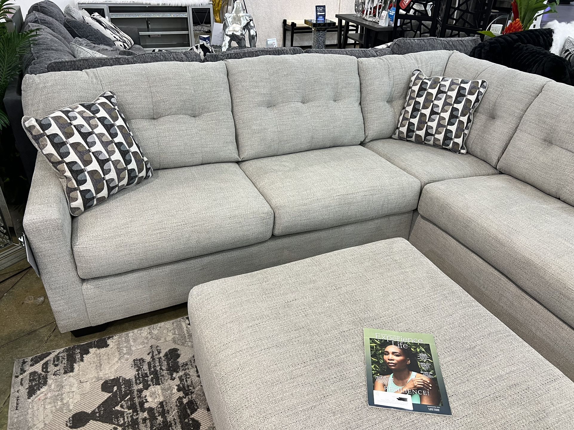 SECTIONAL & OTTOMAN