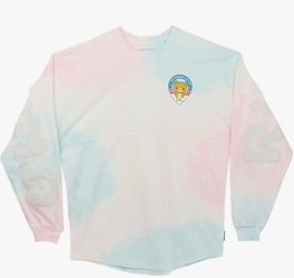 New Rilakkuma (San-X) tie-dye sweatshirt/sweater, size Medium