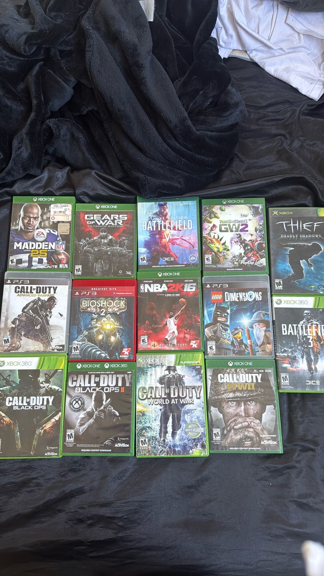 Xbox One And 360 And PS3