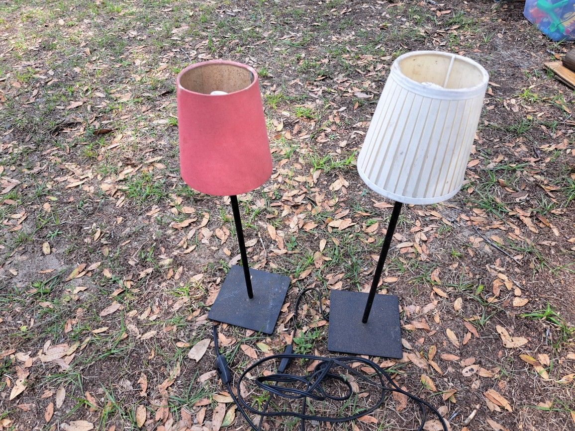 Small Vintage Lamps 