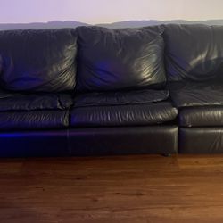 Leather Couch 