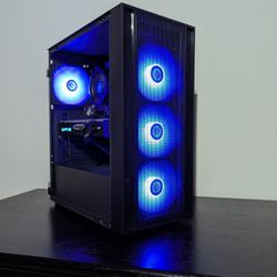 AMD RYZEN GAMING PC/RYZEN 5 CPU/RX 580 8GB/FAST 512GB M.2 DRIVE/WiFi+BT