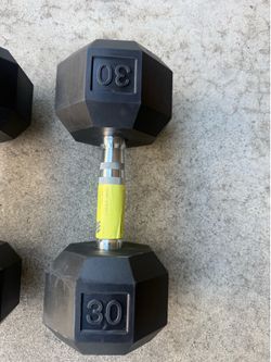 30 pound dumbbells