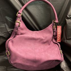 NEW Merona Purple Fuchsia Handbag Purse