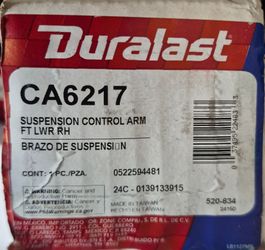 Duralast 90-93 Honda Accord left lower control arm